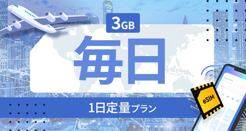 キプロス 3GB / 毎日